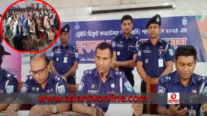 ১২০ টাকায় পুলিশে চাকরি পেলেন দিনাজপুরের ৭৫ জন তরুণ-তরুণী