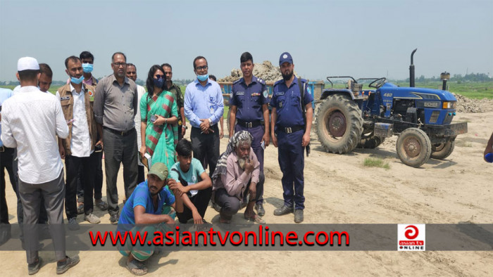 কেরানীগঞ্জে অবৈধভাবে মাটিকাটার দায়ে ৩ জনের কারাদণ্ড