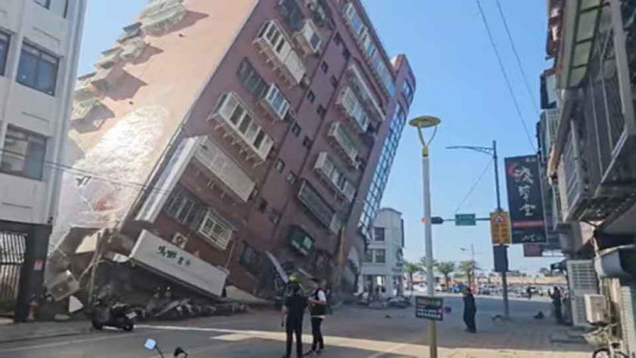 তাইওয়ানে শক্তিশালী ভূমিকম্পের আঘাত, সুনামির সতর্কতা জারি