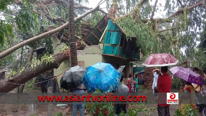 পিরোজপুরে কালবৈশাখী ঝড়ে নিহত ১, ব্যাপক ক্ষয়ক্ষতি