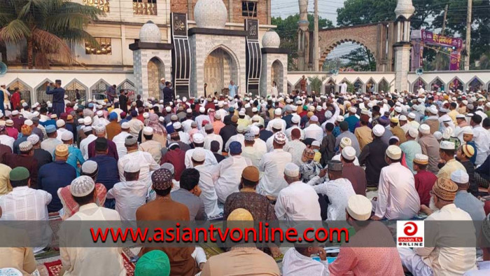 মৌলভীবাজারে শান্তিপূর্ণভাবে ঈদের নামাজ অনুষ্ঠিত