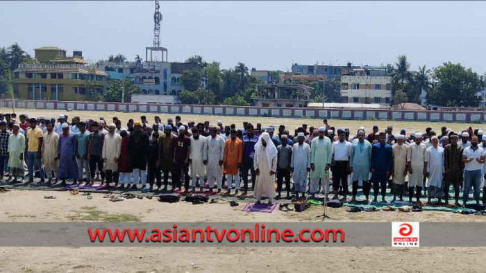 কুষ্টিয়ায় বৃষ্টির জন্য ইসতিসকার নামাজ আদায়