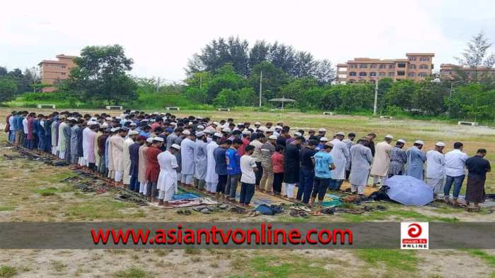 ববিতে সালাতুল ইসতিসকার নামাজ অনুষ্ঠিত