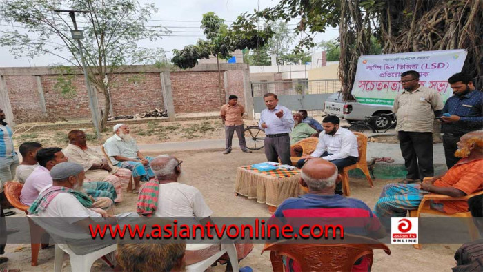 ফুলবাড়ীতে গবাদিপশুর লাম্পি স্কিন ডিজিজ বিষয়ক সভা অনুষ্ঠিত