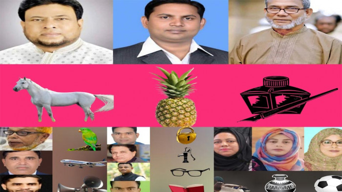 বামনা উপজেলা পরিষদ নির্বাচনে প্রার্থীদের মাঝে প্রতীক বরাদ্দ