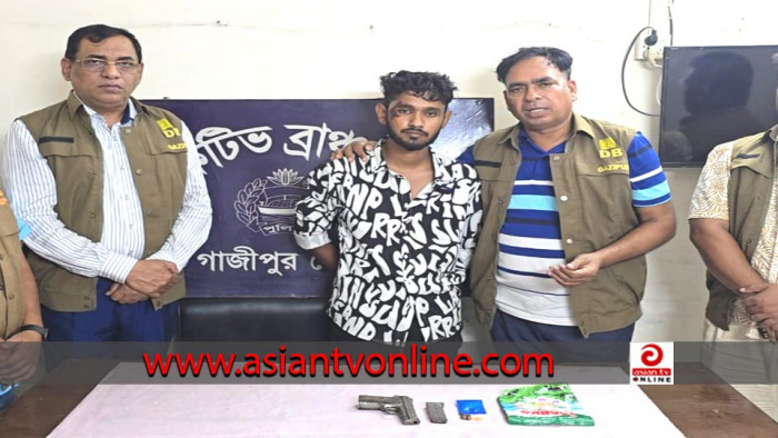 গাজীপুরে কলেজ ছাত্র হত্যায় কিশোর গ্যাং লিডার গ্রেফতার, পিস্তল উদ্ধার