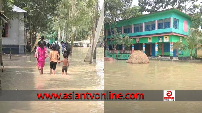 লালমনিরহাটে পানিবন্দি প্রায় ১০ হাজার পরিবার