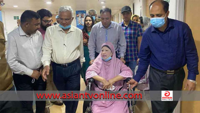 অসুস্থ হয়ে আবারও হাসপাতালে খালেদা জিয়া