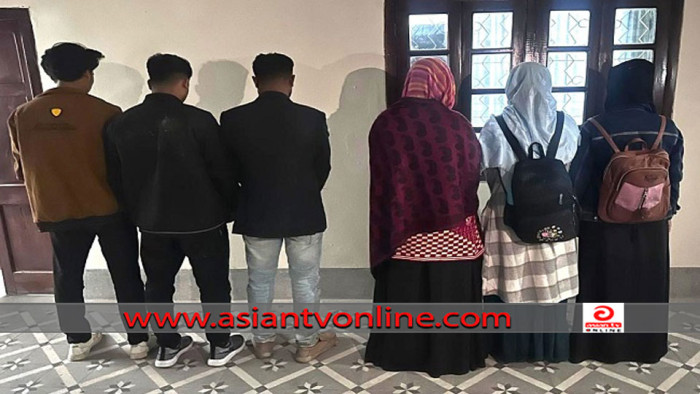 রাজশাহীতে আবাসিক হোটেল থেকে ৬ তরুণ তরুণী আটক