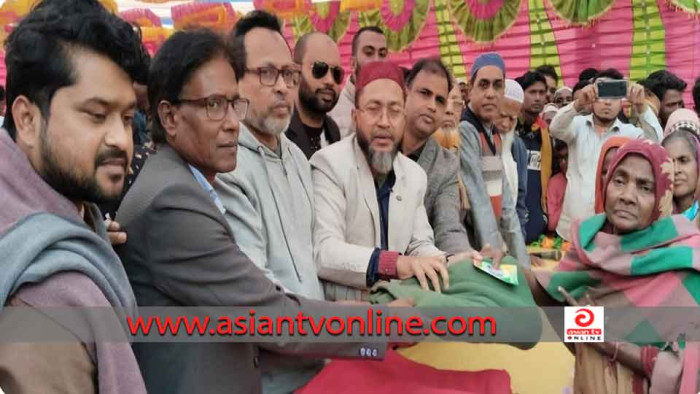 ধুনটে দুঃস্থ ও অসহায় শীতার্তদের মাঝে কম্বল বিতরণ