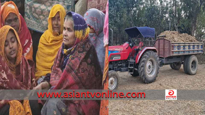 জুমার নামাজ পড়তে গিয়ে মাটিভর্তি ট্রাক্টরের চাপায় প্রাণ গেল শিশুর
