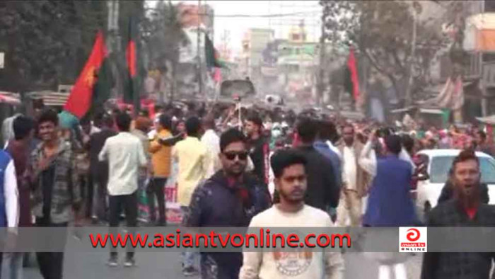 সাতক্ষীরা বিএনপির নতুন আহবায়ক কমিটি অনুমোদন দেওয়ায় আনন্দ মিছিল