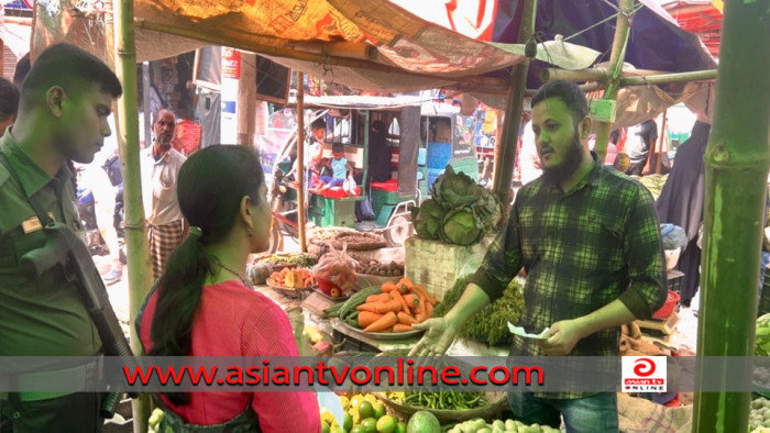 আখাউড়ায় কাঁচা বাজারে কিছুটা স্বস্তি থাকলেও লেবুর সেঞ্চুরি