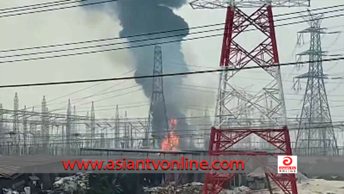 সাভারে পাওয়ার গ্রিডে ভয়াবহ আগুন, নিয়ন্ত্রণে ৯ ইউনিট
