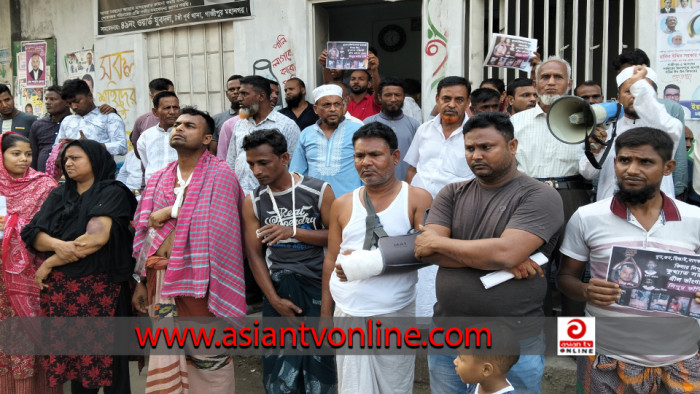 টঙ্গীতে হামলাকারীদের গ্রেফতারের দাবিতে বিক্ষোভ