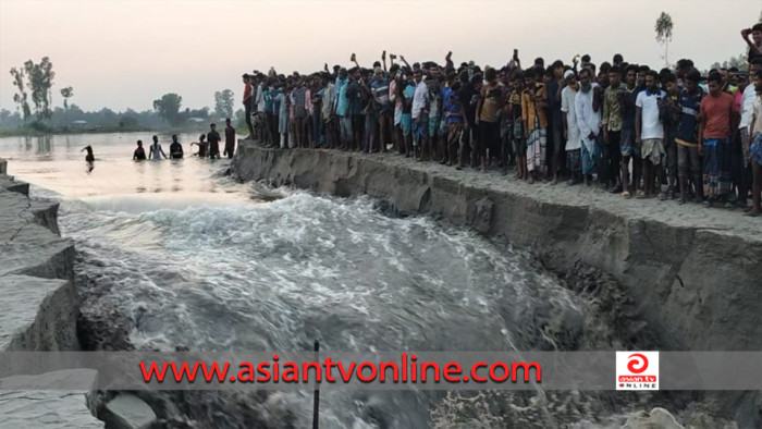 বকশীগঞ্জে অপসারণ করা হলো দশানী নদীর আলোচিত সেই বাঁধ!
