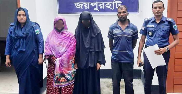 জয়পুরহাটে ছাত্রদল নেতা হত্যা, দুই নারীসহ গ্রেফতার ৩