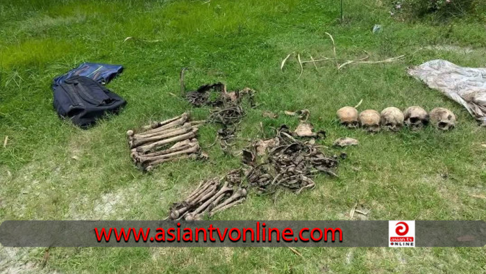 দেওয়ানগঞ্জে ৫টি মাথার খুলিসহ মানুষের কঙ্কাল উদ্ধার