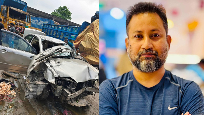 কুমিল্লায় নিয়ন্ত্রণ হারিয়ে প্রাইভেটকার খাদে, তরুণ ব্যবসায়ীর মর্মান্তিক মৃত্যু