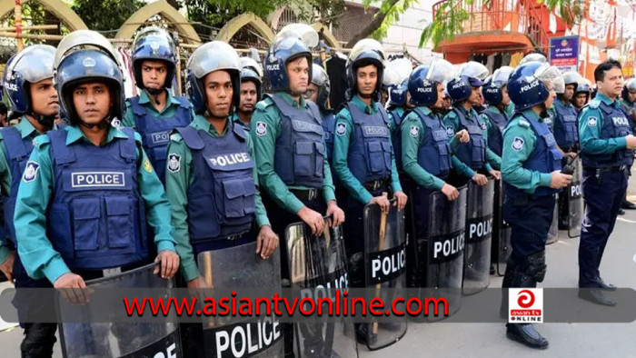 ঢাকায় তিন সমাবেশ ঘিরে মোতায়েন আছে ১৪ হাজার পুলিশ